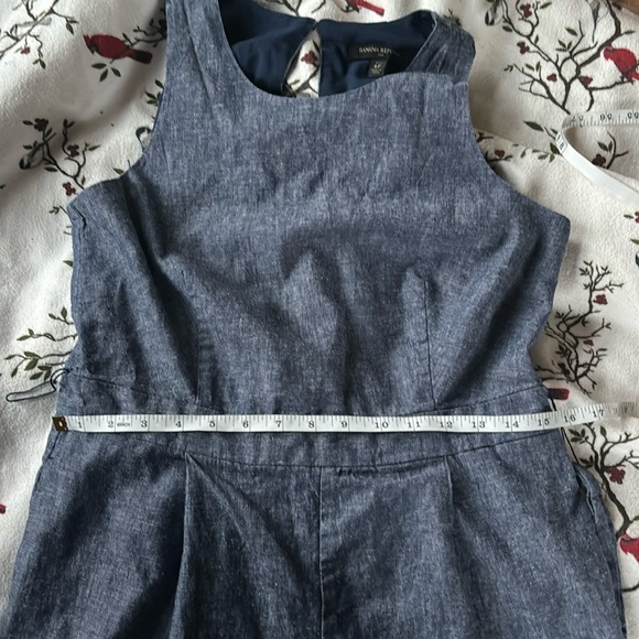 Linen blend banana republic romper 6p - Picture 2 of 6